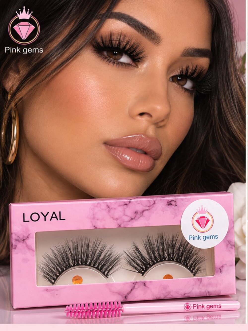 Loyal 100% Mink Lashes Luxury Wispy Full Volume Reusable